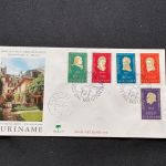 10 Belege Surinam, FDC (AVH3537)