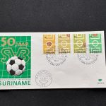 10 Belege Surinam, FDC (AVH3537)