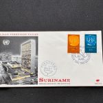 10 Belege Surinam, FDC (AVH3537)