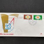 10 Belege Surinam, FDC (AVH3537)