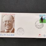 10 Belege Surinam, FDC (AVH3538)