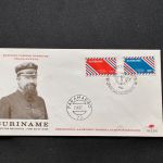10 Belege Surinam, FDC (AVH3538)