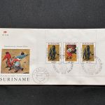 10 Belege Surinam, FDC (AVH3538)