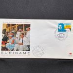 10 Belege Surinam, FDC (AVH3539)