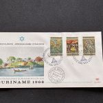 10 Belege Surinam, FDC (AVH3539)