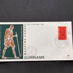 10 Belege Surinam, FDC (AVH3539)