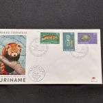 10 Belege Surinam, FDC (AVH3539)