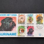 10 Belege Surinam, FDC (AVH3540)