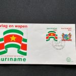 10 Belege Surinam, FDC (AVH3540)