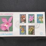 10 Belege Surinam, FDC (AVH3540)