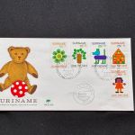 10 Belege Surinam, FDC (AVH3541)