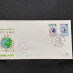 10 Belege Surinam, FDC (AVH3541)