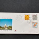 10 Belege Surinam, FDC (AVH3541)
