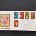 10 Belege Surinam, FDC (AVH3541)