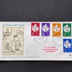 10 Belege Surinam, FDC (AVH3542)