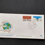 10 Belege Surinam, FDC (AVH3542)