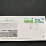 10 Belege Surinam, FDC (AVH3542)