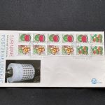 10 Belege Surinam, FDC (AVH3543)