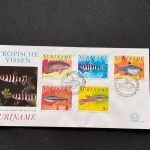 10 Belege Surinam, FDC (AVH3543)