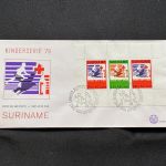 10 Belege Surinam, FDC (AVH3543)