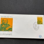 10 Belege Surinam, FDC (AVH3543)
