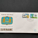 10 Belege Surinam, FDC (AVH3543)