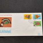 10 Belege Surinam, FDC (AVH3543)