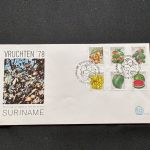 10 Belege Surinam, FDC (AVH3543)