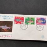 10 Belege Surinam, FDC (AVH3543)