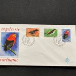 10 Belege Surinam, FDC (AVH3544)