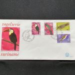10 Belege Surinam, FDC (AVH3545)