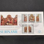 10 Belege Surinam, FDC (AVH3545)