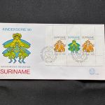 10 Belege Surinam, FDC (AVH3546)