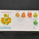 10 Belege Surinam, FDC (AVH3546)