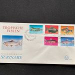 10 Belege Surinam, FDC (AVH3546)