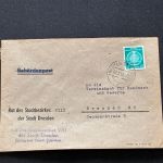 10 Belege DDR, Dienstpost (A), Bedarf, Geschäfts- und Behördenpost (OJM3550)