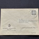 10 Belege DDR, Dienstpost (A), Bedarf, Geschäfts- und Behördenpost (OJM3551)