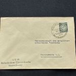 10 Belege DDR, Dienstpost (A), Bedarf, Geschäfts- und Behördenpost (OJM3551)