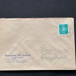 10 Belege DDR, Dienstpost (A), Bedarf, Geschäfts- und Behördenpost (OJM3552)