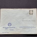 10 Belege DDR, Dienstpost (A), Bedarf, Geschäfts- und Behördenpost (OJM3552)