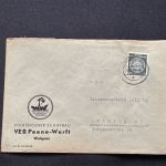 10 Belege DDR, Dienstpost (A), Bedarf, Geschäfts- und Behördenpost (OJM3552)