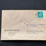 10 Belege DDR, Dienstpost (A), Bedarf, Geschäfts- und Behördenpost (OJM3553)