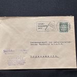10 Belege DDR, Dienstpost (A), Bedarf, Geschäfts- und Behördenpost (OJM3553)