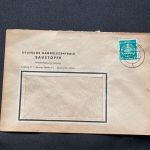 10 Belege DDR, Dienstpost (A), Bedarf, Geschäfts- und Behördenpost (OJM3554)