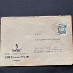 10 Belege DDR, Dienstpost (A), Bedarf, Geschäfts- und Behördenpost (OJM3554)