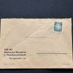 10 Belege DDR, Dienstpost (A), Bedarf, Geschäfts- und Behördenpost (OJM3554)
