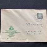 10 Belege DDR, Dienstpost (A), Bedarf, Geschäfts- und Behördenpost (OJM3554)