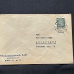 10 Belege DDR, Dienstpost (A), Bedarf, Geschäfts- und Behördenpost (OJM3554)