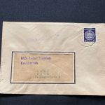 10 Belege DDR, Dienstpost (A), Bedarf, Geschäfts- und Behördenpost (OJM3555)