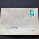 10 Belege DDR, Dienstpost (A), Bedarf, Geschäfts- und Behördenpost (OJM3555)